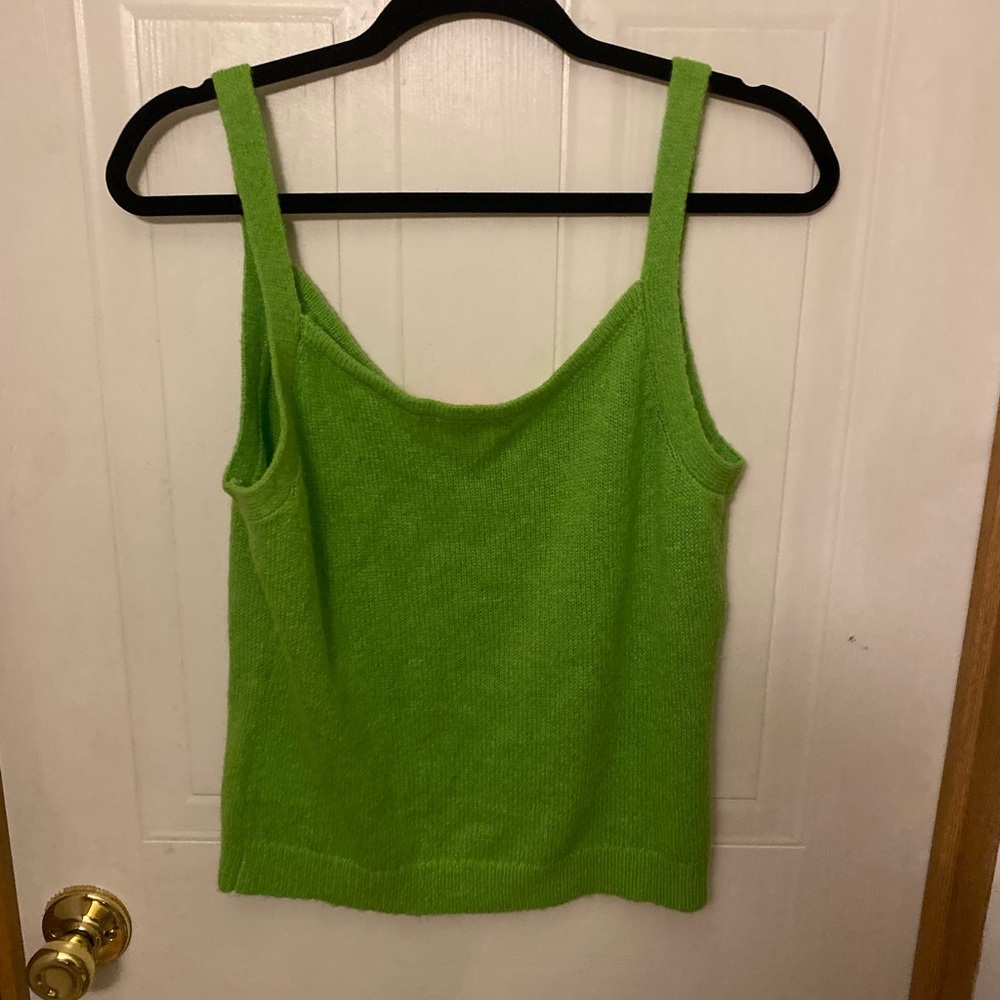 Lilly Pulitzer Angeli Lime Green Cardigan & Tank Set - Picture 6 of 16